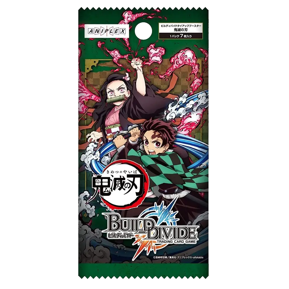 Build Divide Demon Slayer Booster Pack - Japanese