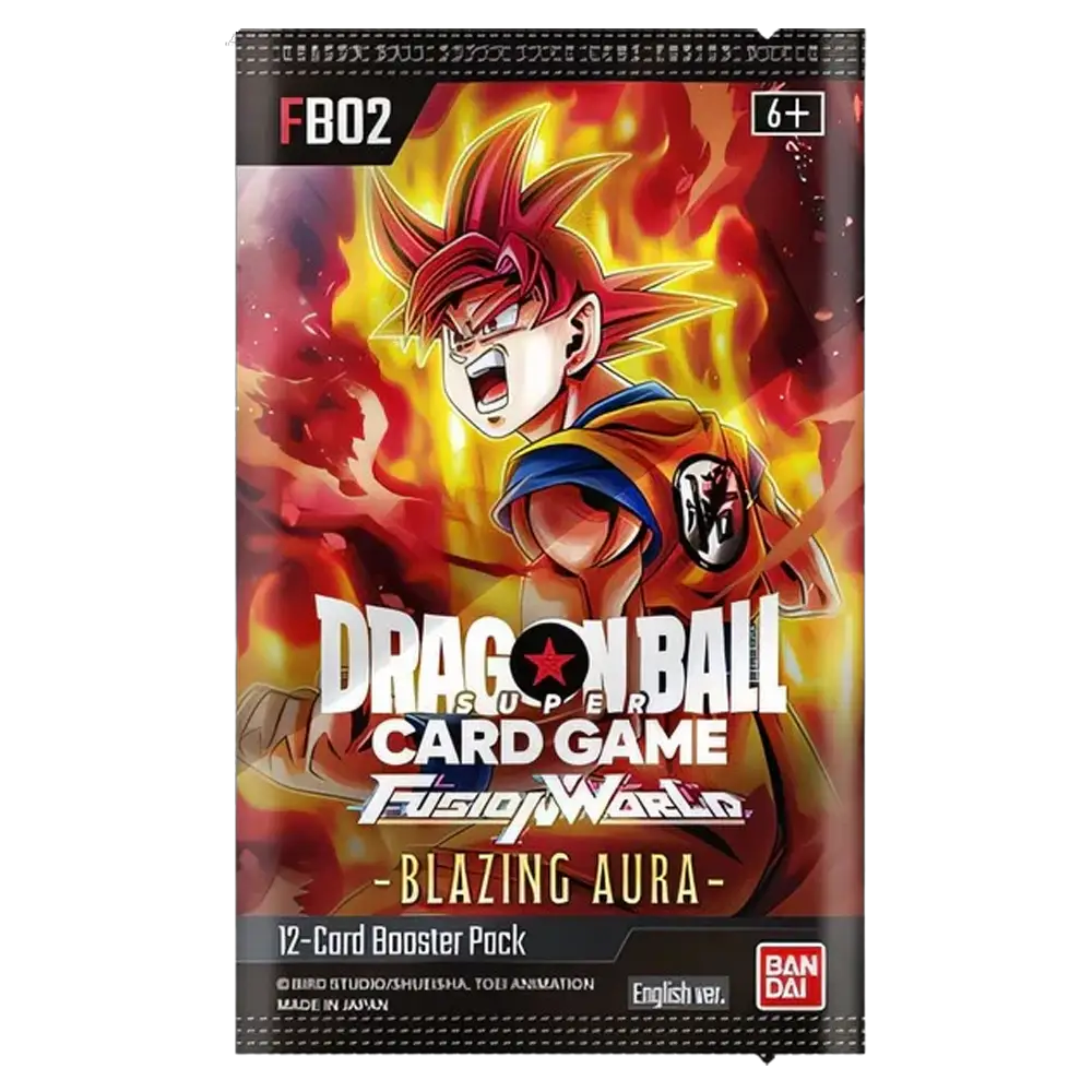 Dragon Ball - Super Fusion World Blazing Aura FB02 Booster Pack - Japanese