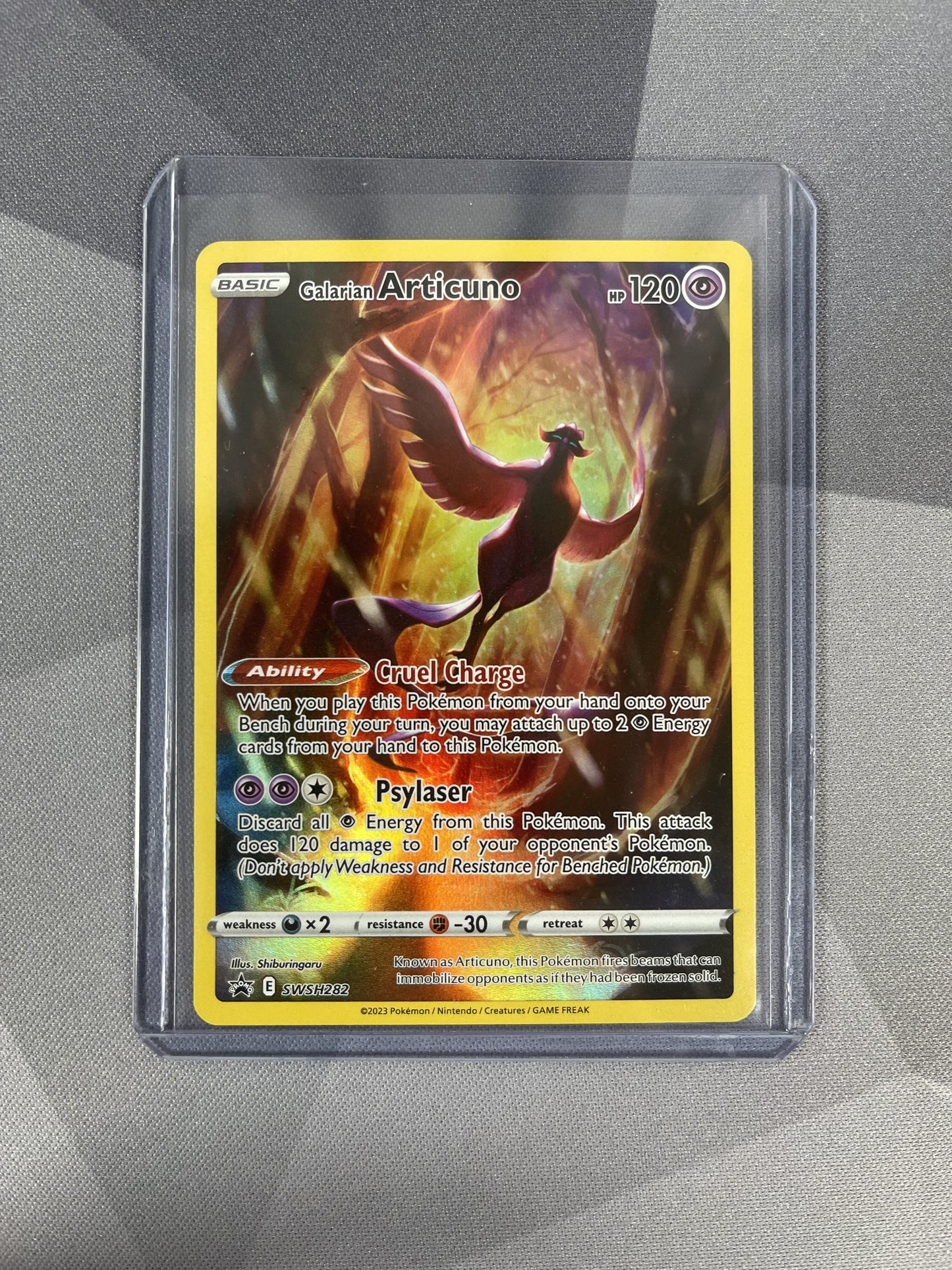 Pokemon - Galarian Articuno SWSH282 English - Crown Zenith (Single)