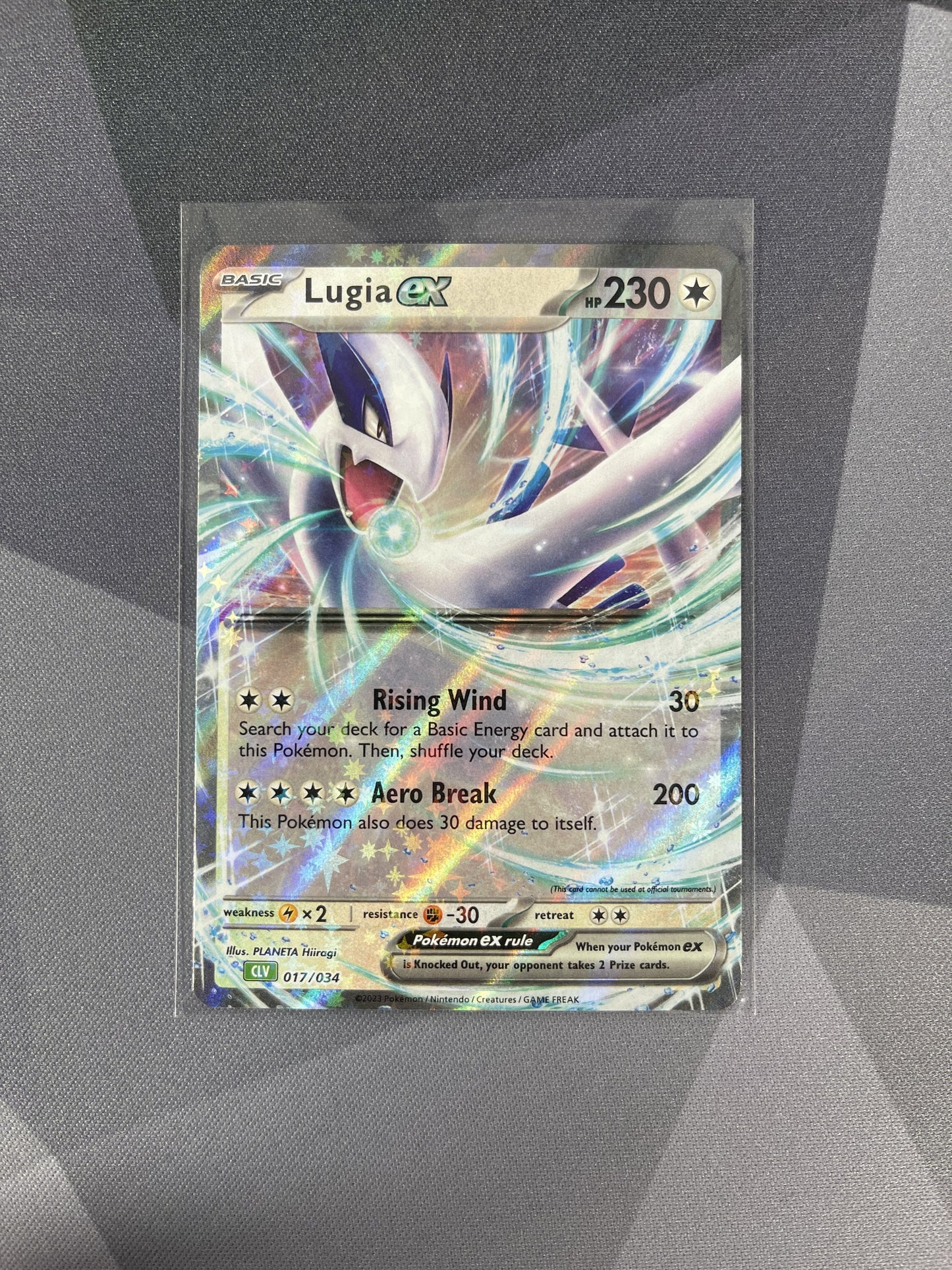 Pokemon - Lugia Ex CLV 017/034 English - (Single)