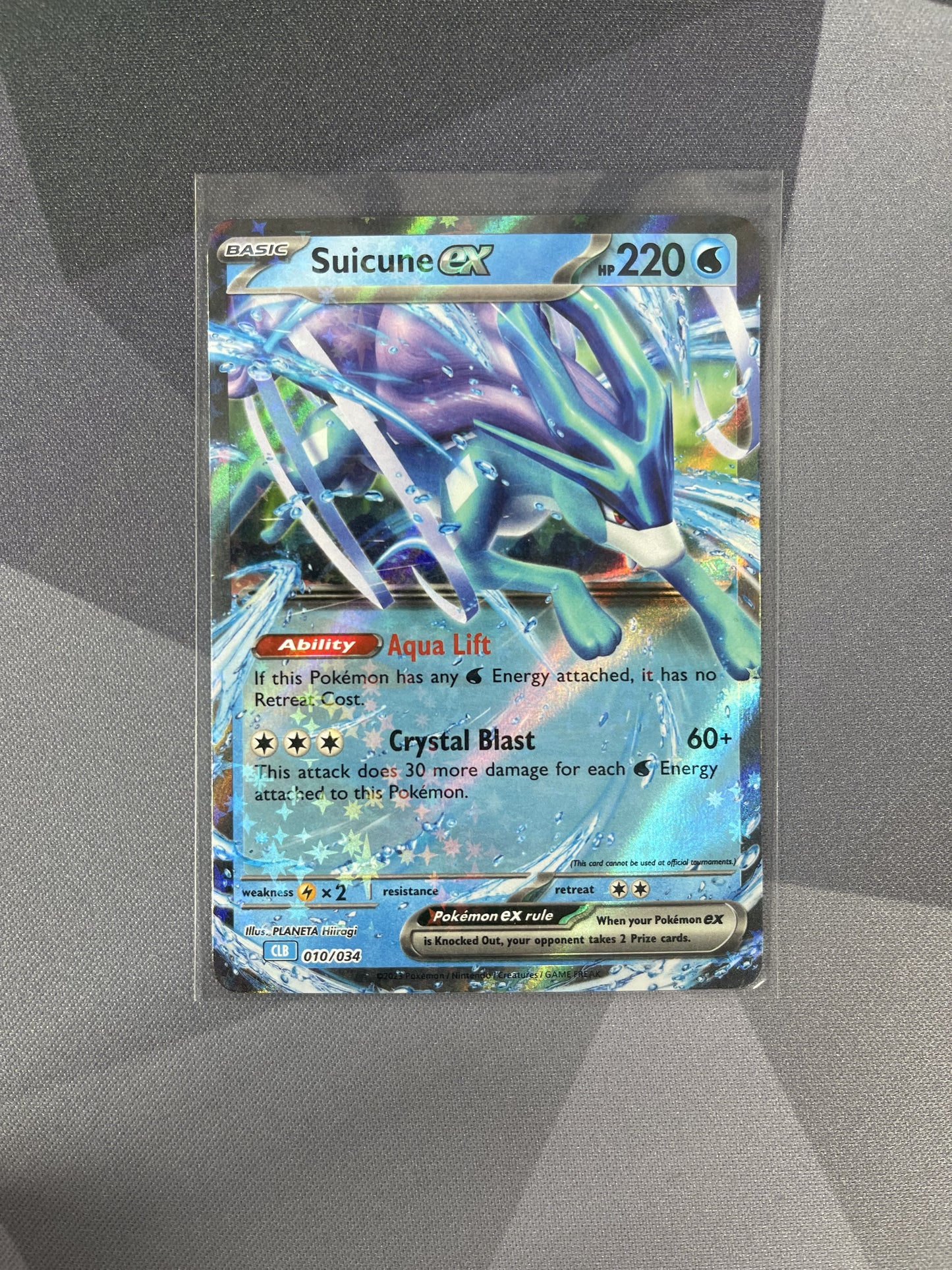 Pokemon - Suicune CLB 010/034 English - (Single)