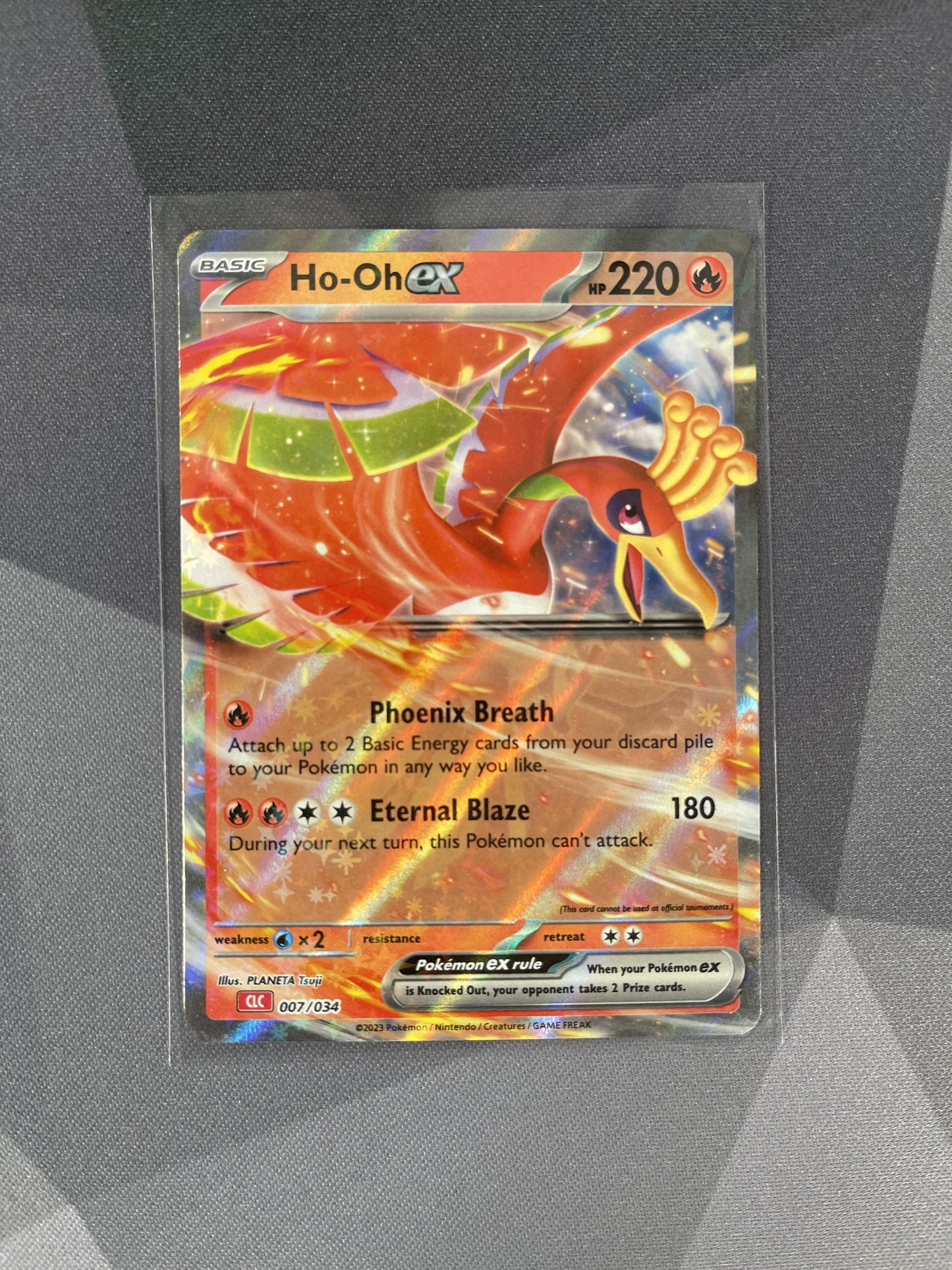 Pokemon -  Ho-Oh EX CLC 007/034 English - (Single)