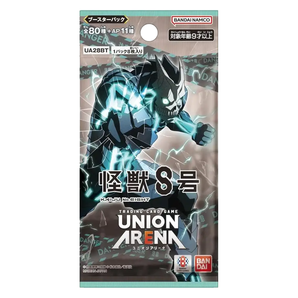 Union Arena Kaiju No. 8 Booster Pack - Japanese