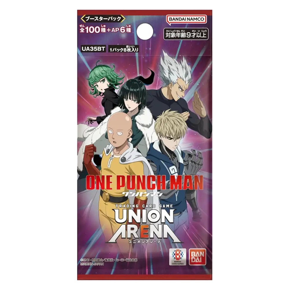 Union Arena  One Punch Man Booster Pack - Japanese
