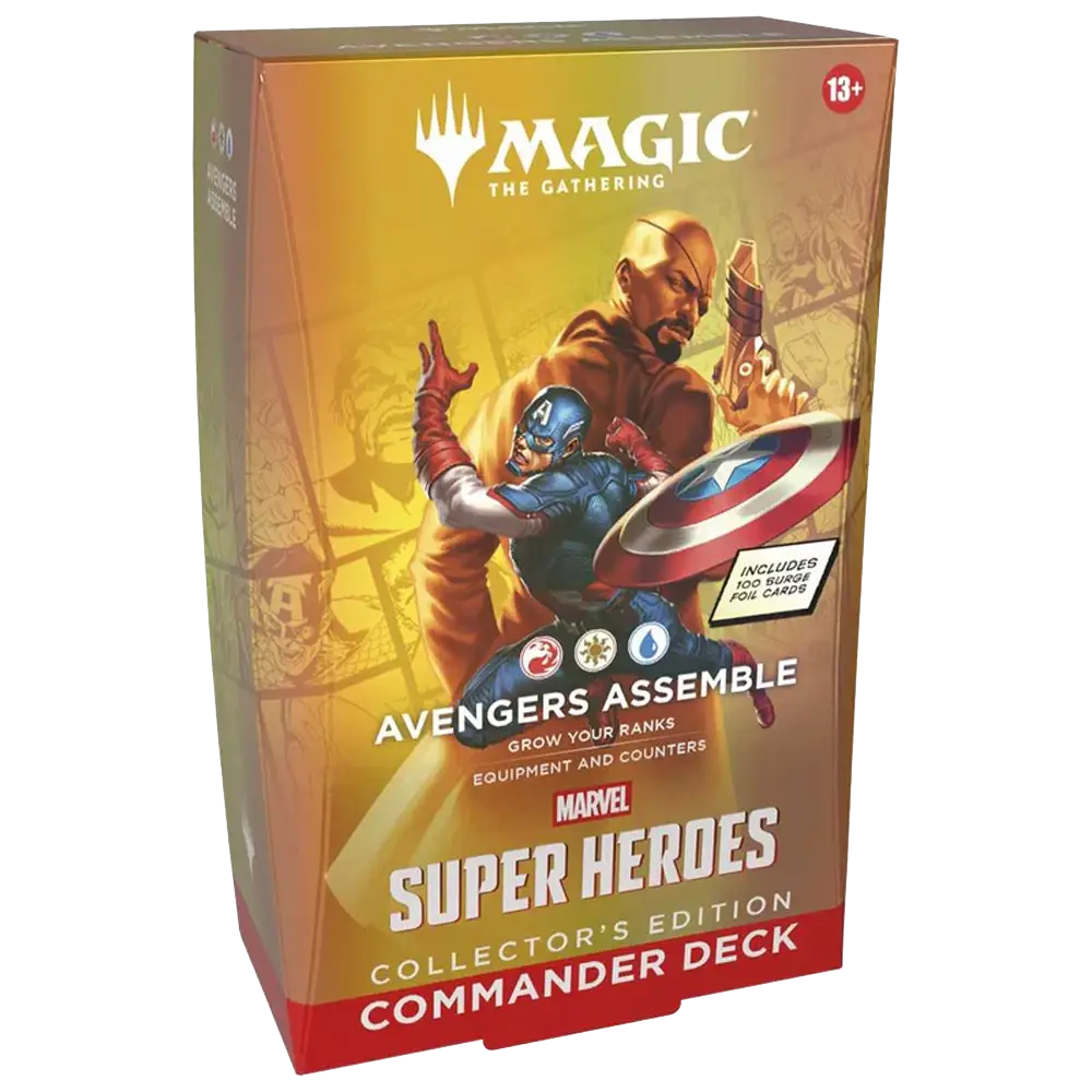 Magic The Gathering Marvel Super Heroes Collector Commander Deck - Avengers Assemble
