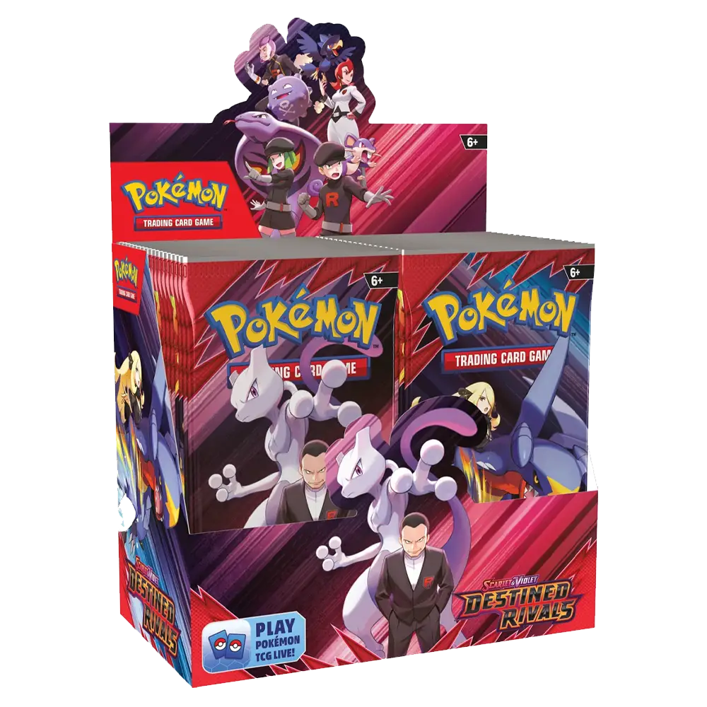 Pokemon Destined Rivals Booster Box - Scarlet & Violet (36 Packs)