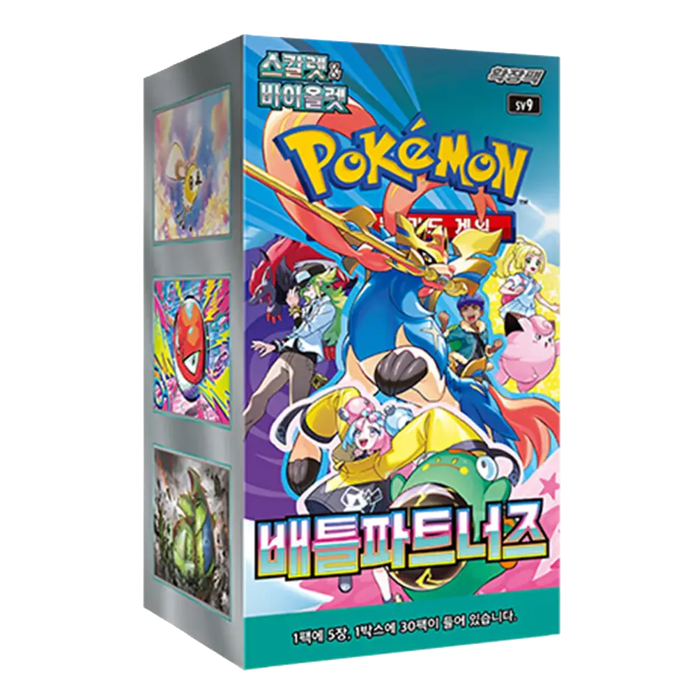 Pokemon Battle Partners Booster Box Korean