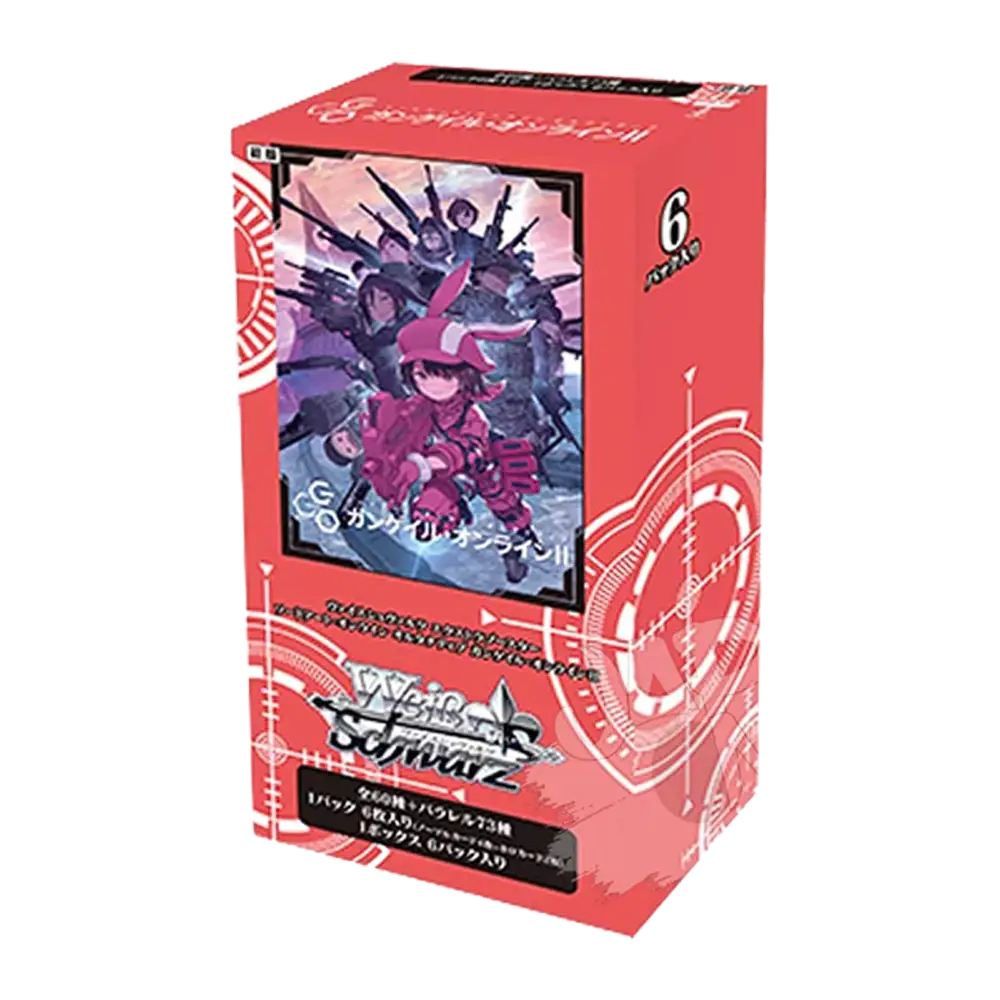 Weiss Schwarz Sword Art Online Alternative: Gun Gale Online II Booster Box Japanese
