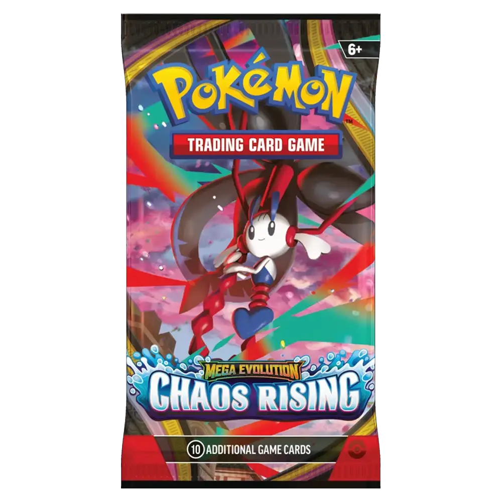 Pokemon Chaos Rising Booster Pack 10x