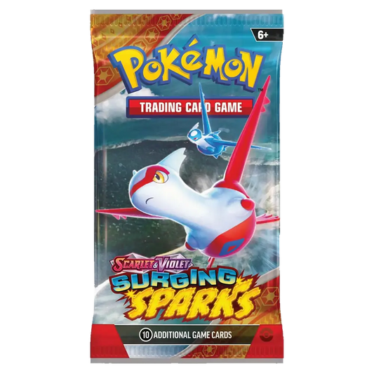 Pokemon Surging Sparks Booster Pack - Scarlet & Violet - (1 pack)
