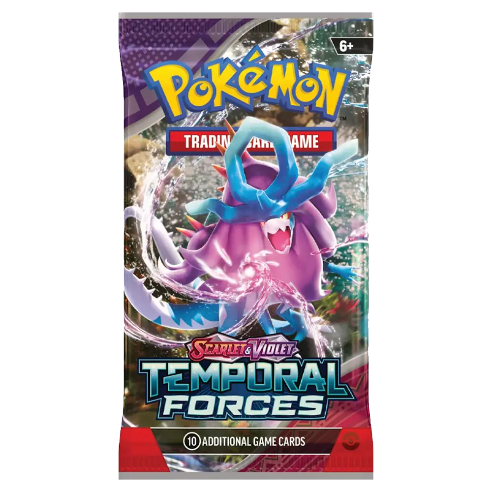 Pokemon Temporal Forces Booster Pack - Scarlet & Violet - (1 pack)