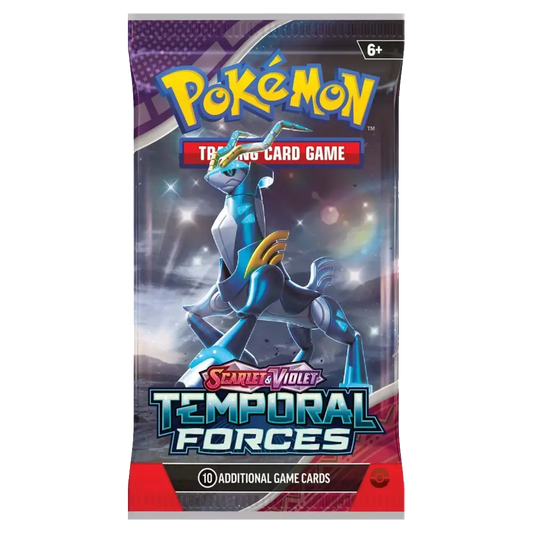 Pokemon Temporal Forces Booster Pack - Scarlet & Violet - (1 pack)