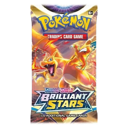 Pokemon Brilliant Stars Booster Pack -  Sword & Shield - (1 pack)