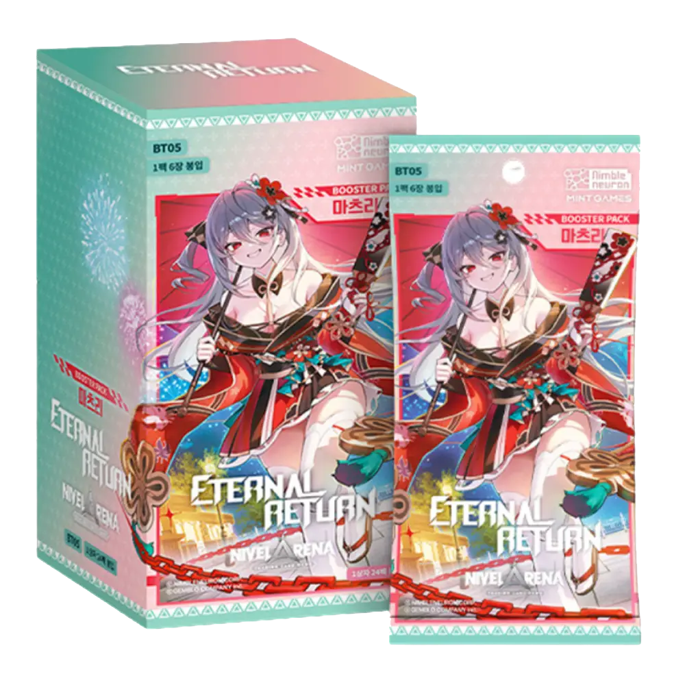 Eternal Return Nivel Arena BT05 Booster Box Korean