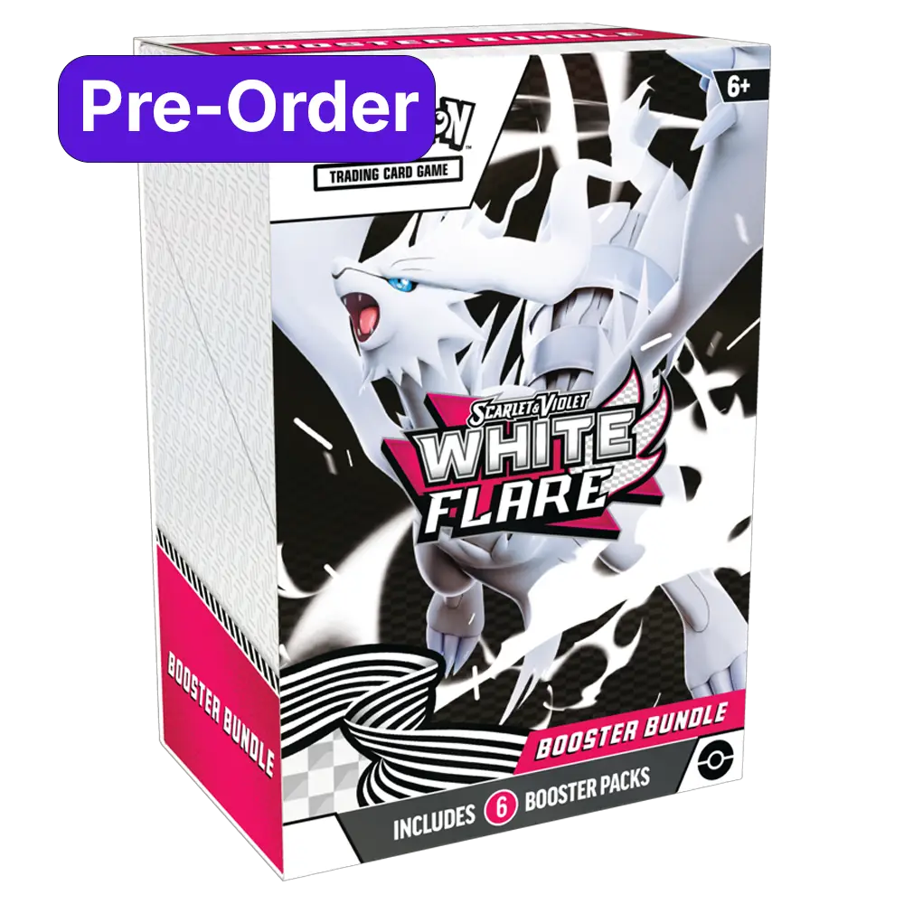 Pokemon White Flare Booster Bundle - Scarlet & Violet (6 packs)
