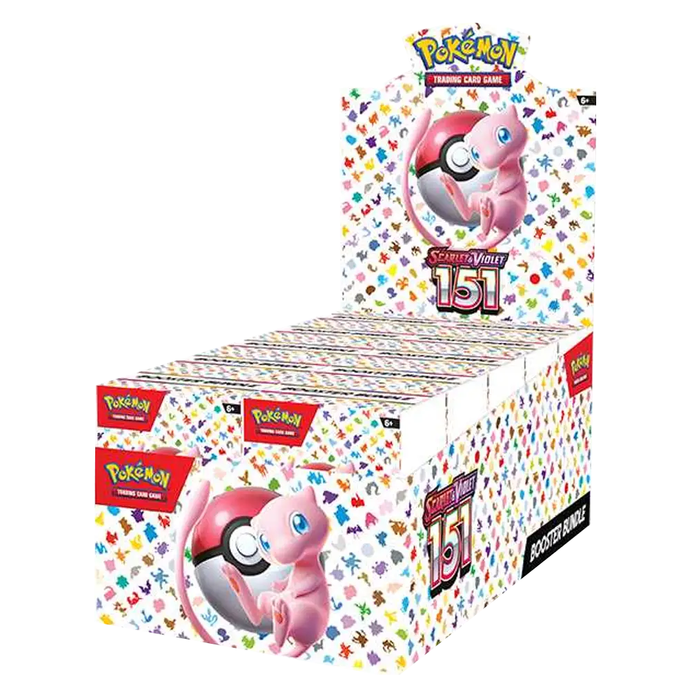 Pokemon 151 Booster Bundle Case Sealed - Scarlet & Violet - (10 Booster Bundles)