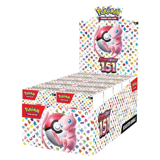 Pokemon 151 Booster Bundle Case Sealed - Scarlet & Violet - (10 Booster Bundles)