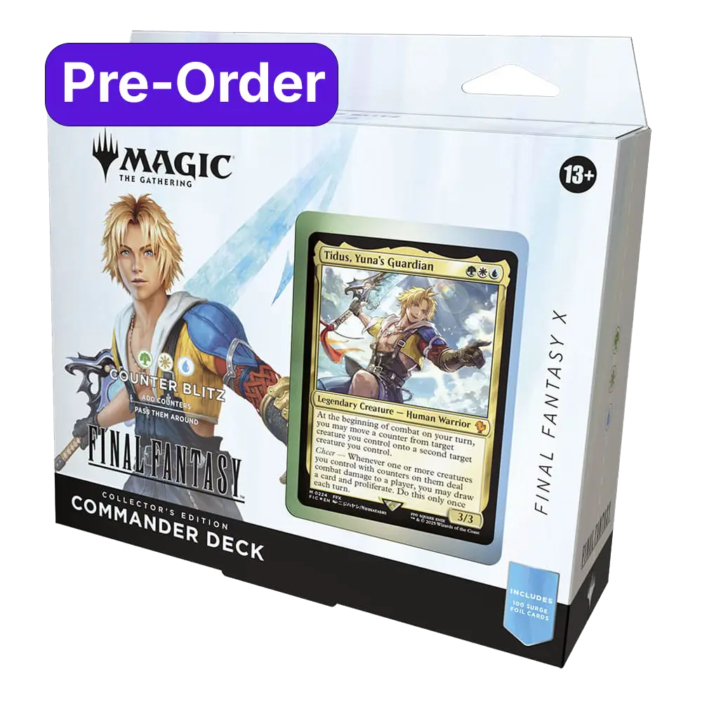 Magic The Gathering Final Fantasy Collector Commander Deck - Counter Blitz
