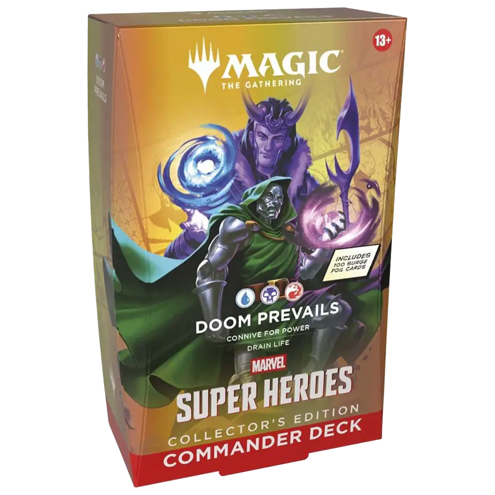 Magic The Gathering Marvel Super Heroes Collector Commander Deck - Doom Prevails
