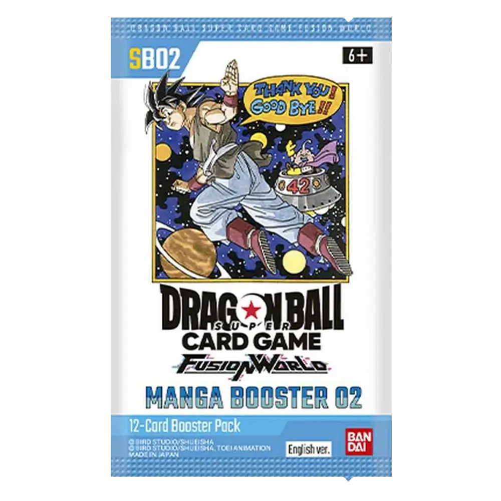 Dragon Ball Z Manga Set SB02 Fusion World Booster Pack
