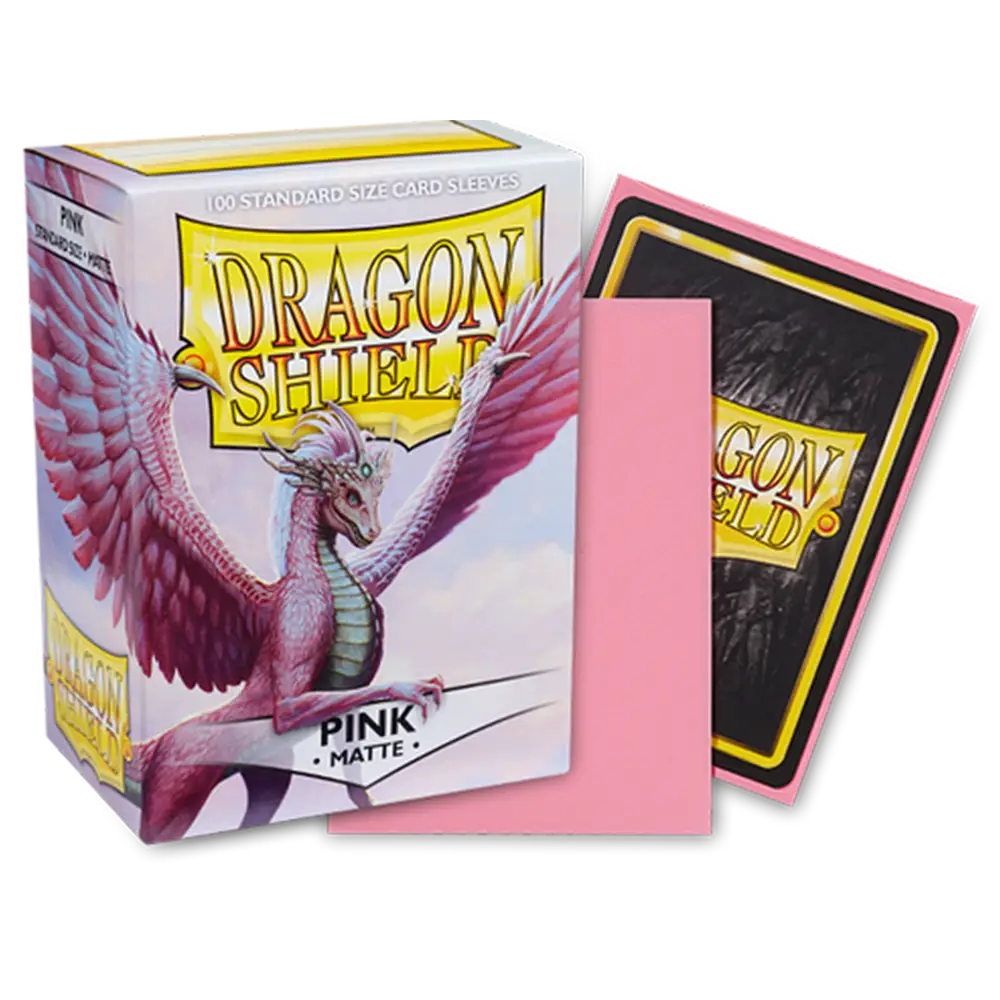 DragonShield Pink Matte Standard Sleeves 100 Pack