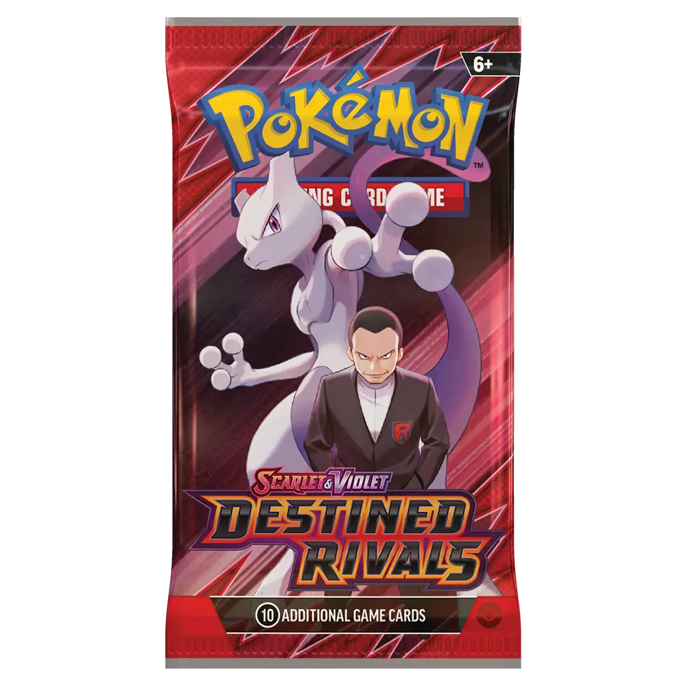 Pokemon Destined Rivals Booster Pack - Scarlet & Violet - (1 pack)