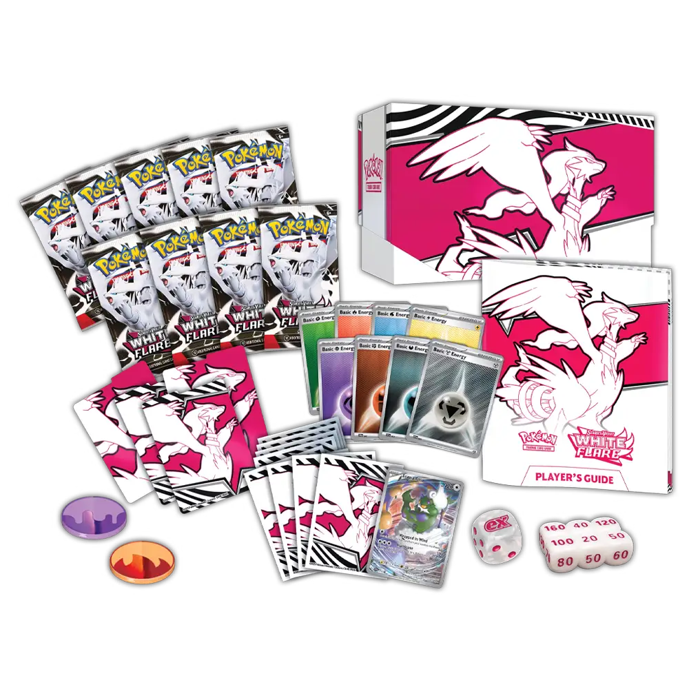 Pokemon White Flare Elite Trainer Box - Scarlet & Violet