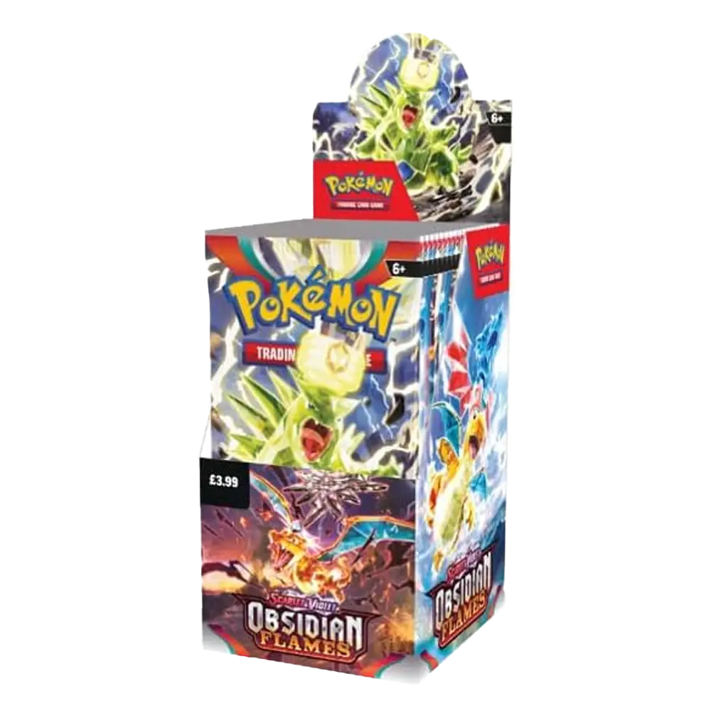 Pokemon Obsidian Flames Half Booster Box - Scarlet & Violet - (18 packs)