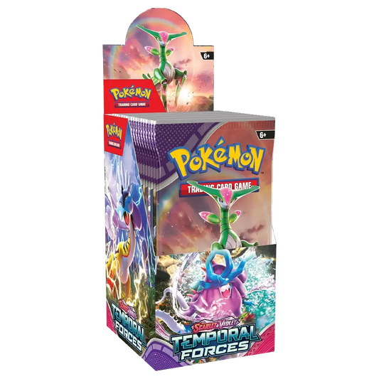 Pokemon Temporal Forces Half Booster Box -  Scarlet & Violet - (18 packs)