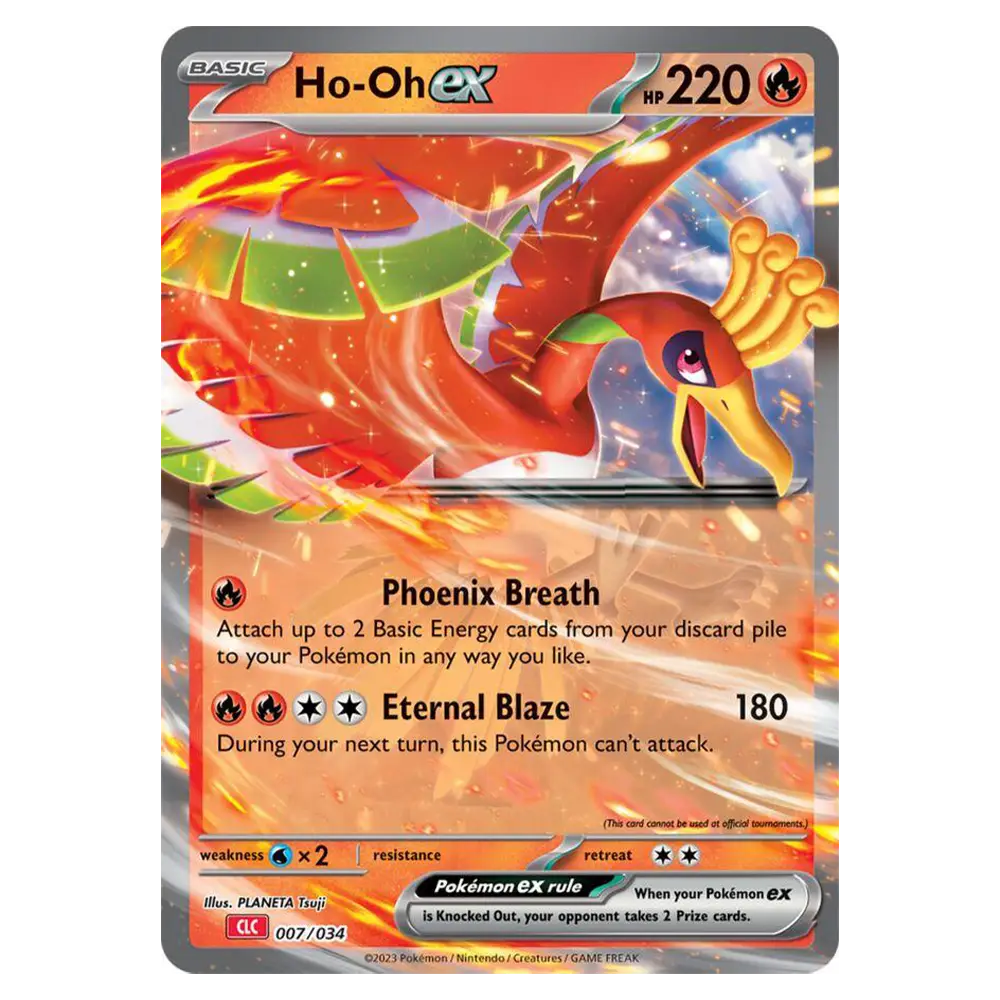 Pokemon -  Ho-Oh EX CLC 007/034 English - (Single)