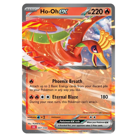 Pokemon -  Ho-Oh EX CLC 007/034 English - (Single)