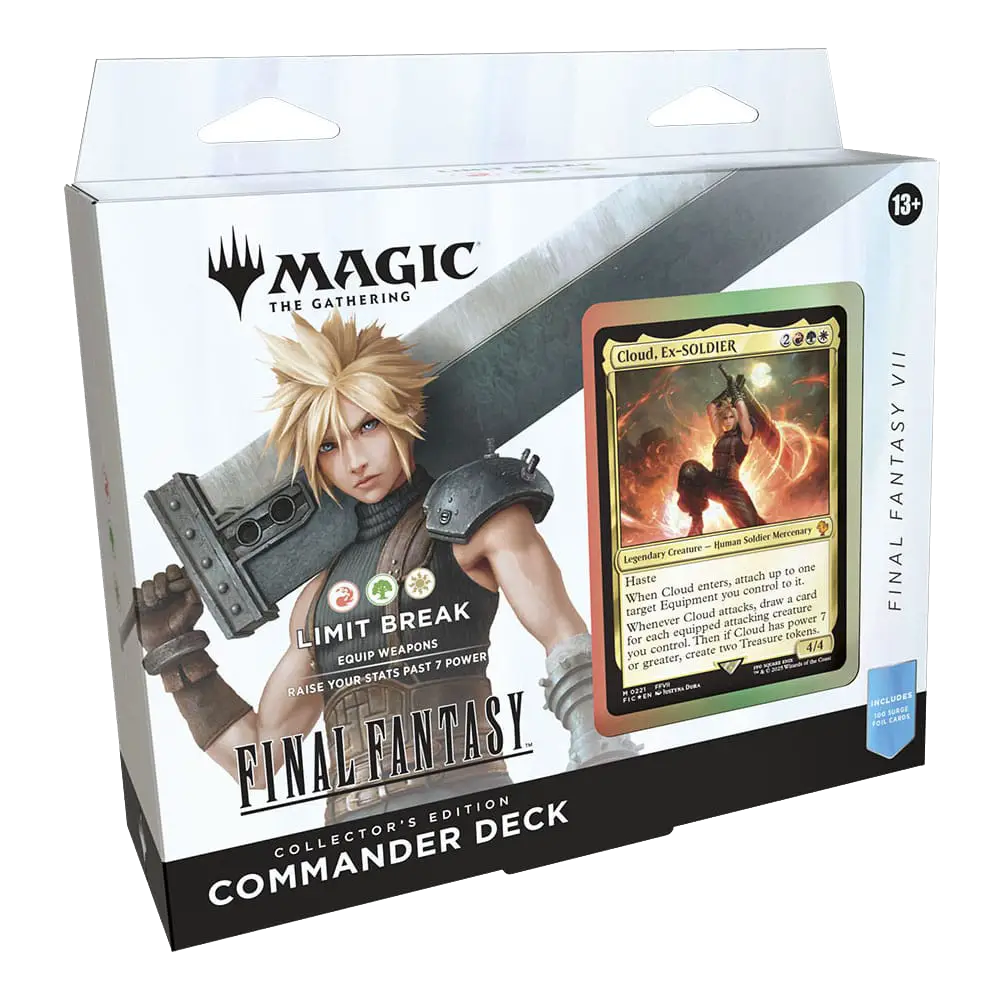 Magic The Gathering Final Fantasy Collector Commander Deck - Limit Break