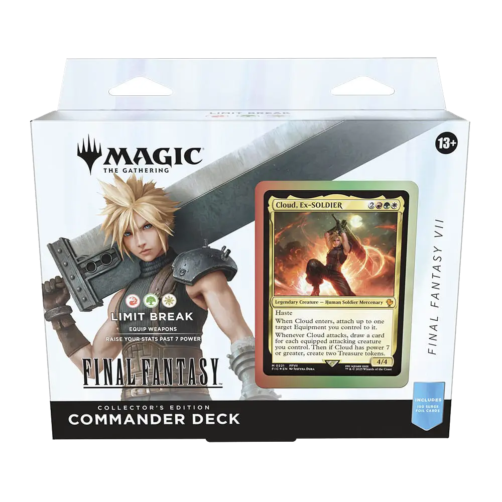 Magic The Gathering Final Fantasy Collector Commander Deck - Limit Break
