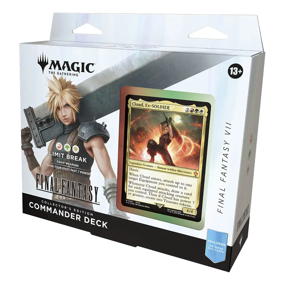 Magic The Gathering Final Fantasy Collector Commander Deck - Limit Break