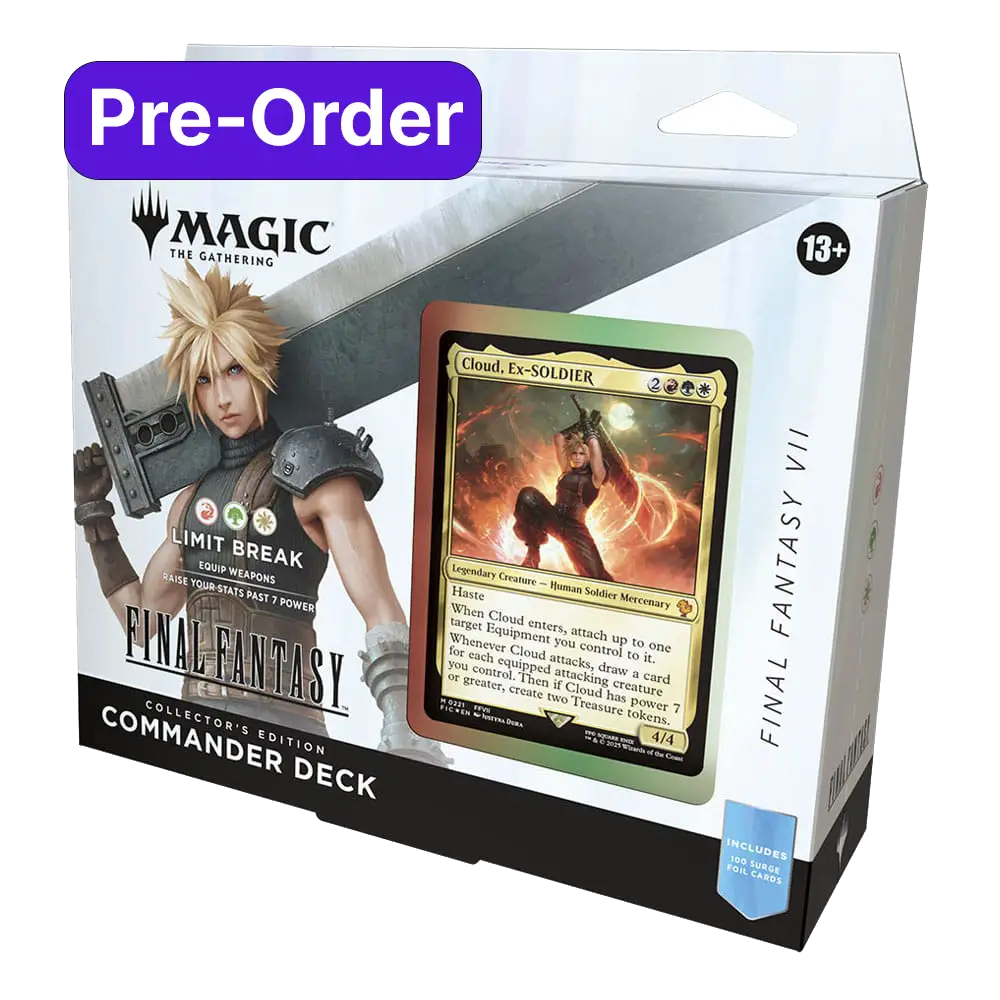 Magic The Gathering Final Fantasy Collector Commander Deck - Limit Break