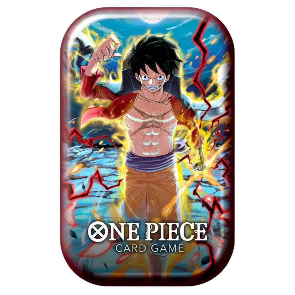 One Piece Monkey D.Luffy TS-01 Tin Pack OP-10 English - (2 Packs + Don Pack)