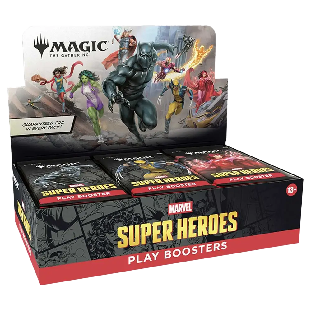 Marvel Super Heroes Play Booster Box - Magic: The Gathering