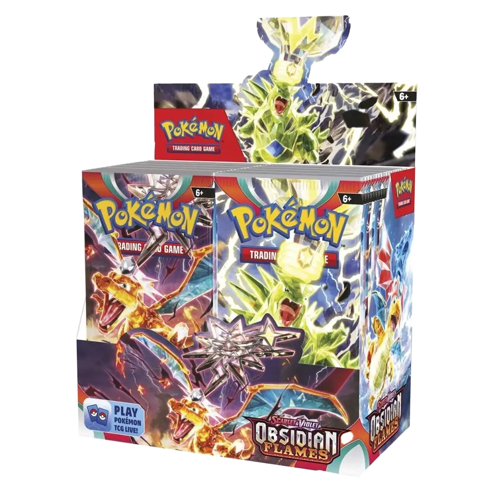 Pokemon Obsidian Flames Booster Box - Scarlet & Violet