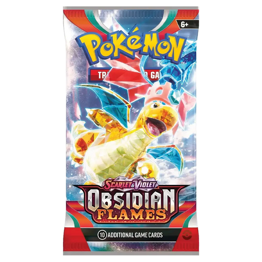 Pokemon Obsidian Flames Booster Pack - Scarlet & Violet - (1 pack)