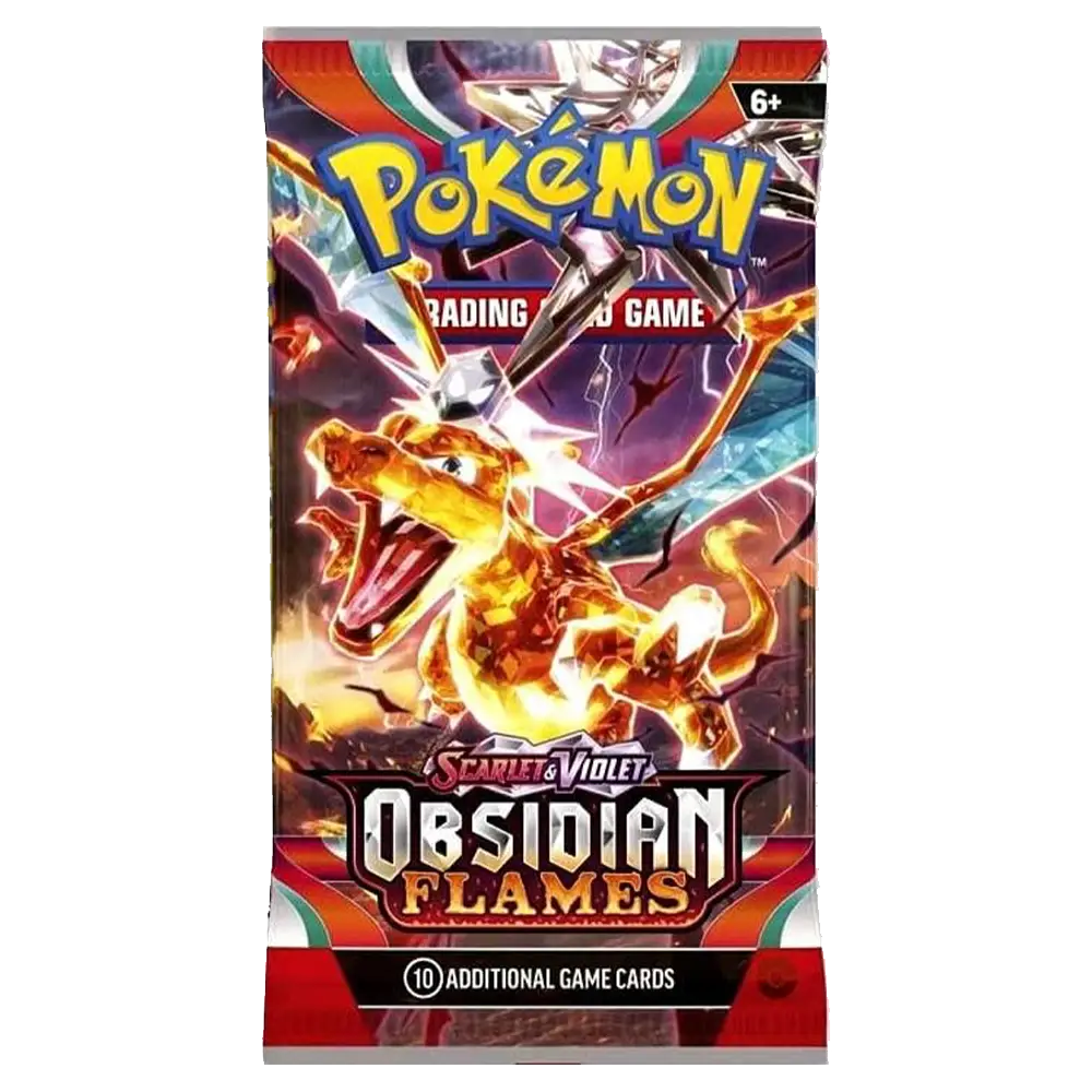 Pokemon Obsidian Flames Booster Pack - Scarlet & Violet - (1 pack)