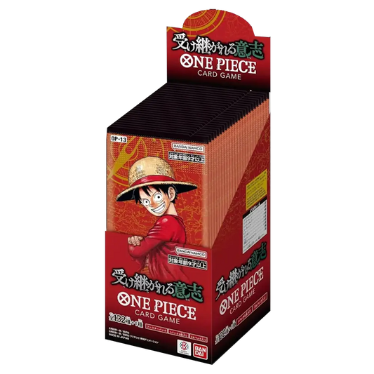 One Piece Inherited Will OP-13 Booster Box Japanese