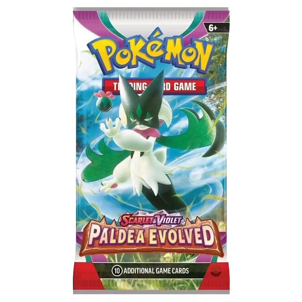 Pokemon Paldea Evolved Booster Pack - Scarlet & Violet (1 pack)