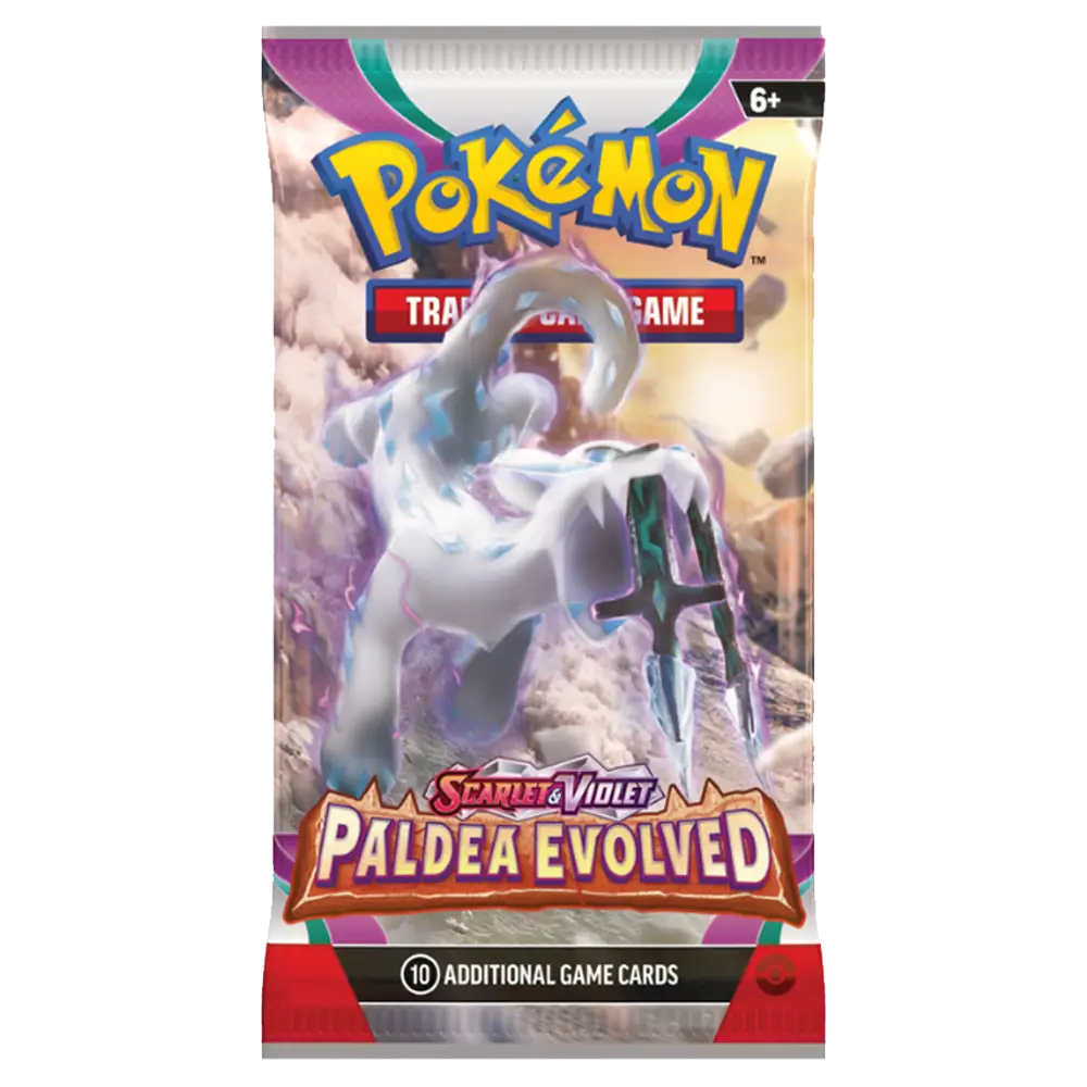 Pokemon Paldea Evolved Booster Pack - Scarlet & Violet (1 pack)