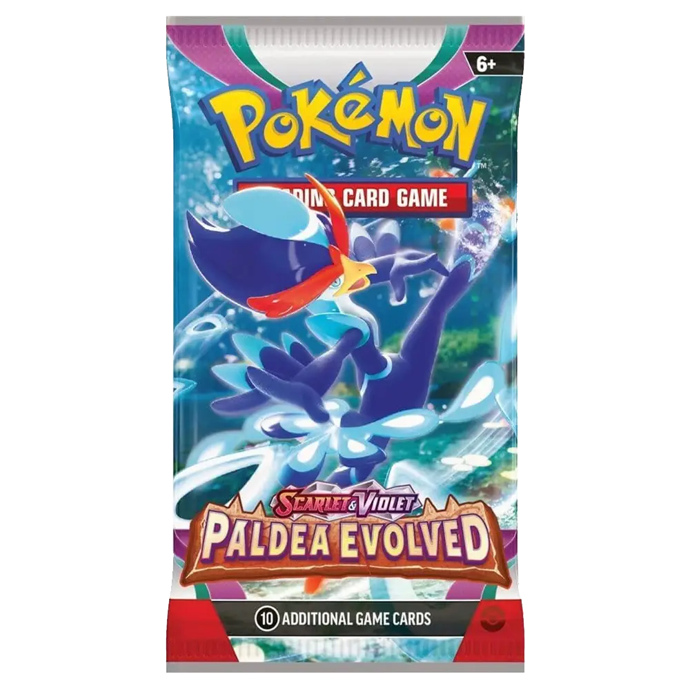 Pokemon Paldea Evolved Booster Pack - Scarlet & Violet (1 pack)
