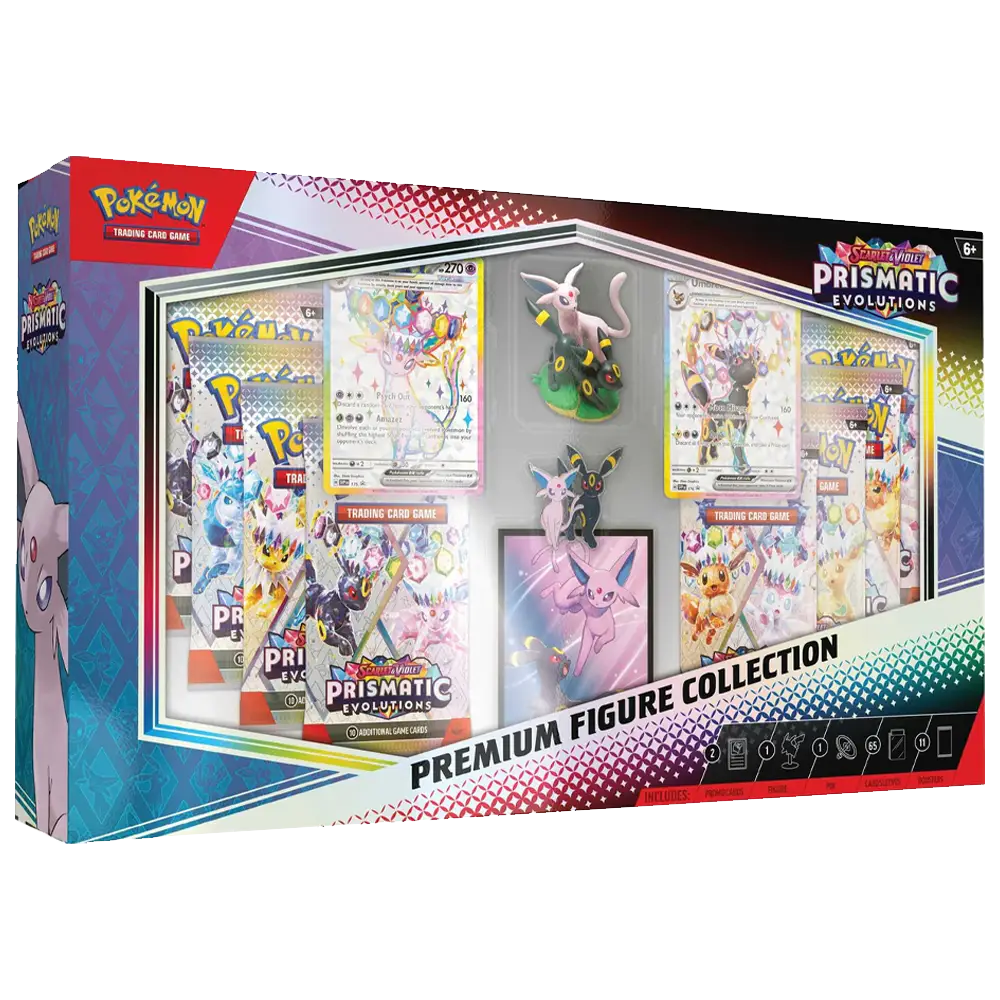Pokemon Prismatic Evolutions Figurine Collection