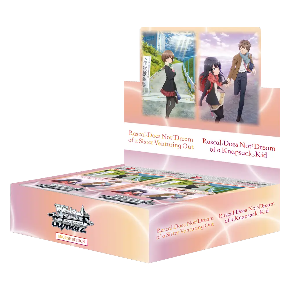 Weiss Schwarz Rascal Does Not Dream Booster Box English