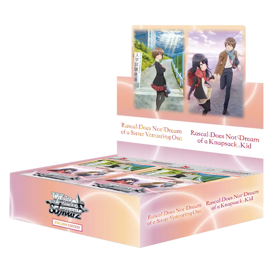 Weiss Schwarz Rascal Does Not Dream Booster Box English