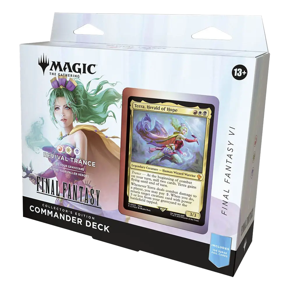Magic The Gathering Final Fantasy Collector Commander Deck - Revival Trance