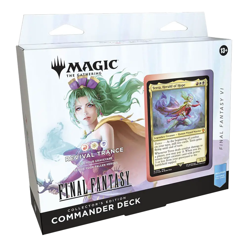 Magic The Gathering Final Fantasy Collector Commander Deck - Revival Trance