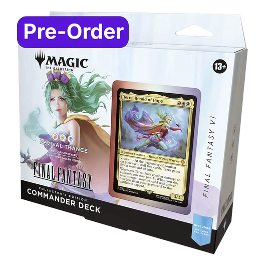 Magic The Gathering Final Fantasy Collector Commander Deck - Revival Trance